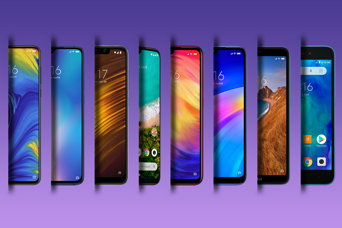 Las diferentes gamas de Xiaomi